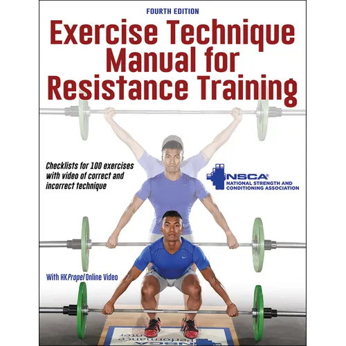 Exercise Technique Manual for Resistance Training - Paperback