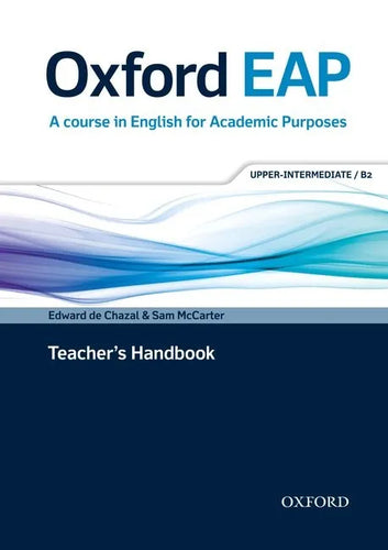 Oxford Eap Upper Intermediate Teachers Book & DVD ROM Pk [With DVD ROM] - Paperback