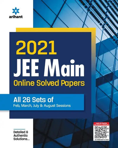 2021 JEE Main Online Solved Papers All 26 Sets Of Feb, March, July & Aug Sessions - Paperback