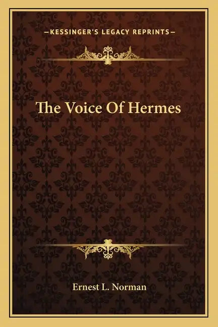 The Voice of Hermes - Paperback