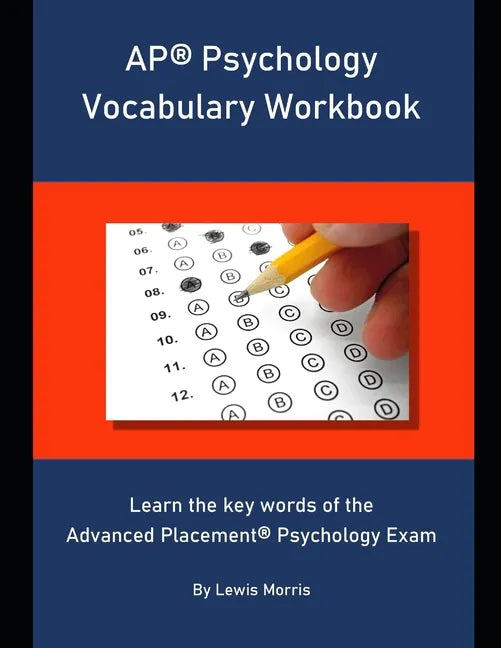 AP Psychology Vocabulary Workbook: Learn the key words of the Advanced Placement Psychology Exam - Paperback