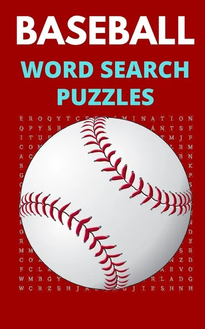 Baseball Word Search Puzzles: 5x8 Puzzle Book for Adults and Teens with Solutions - Paperback