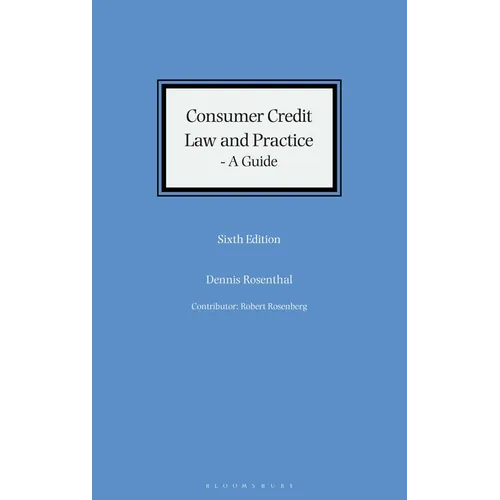 Consumer Credit Law and Practice - A Guide - Hardcover