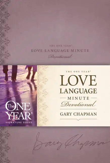 The One Year Love Language Minute Devotional - Imitation Leather