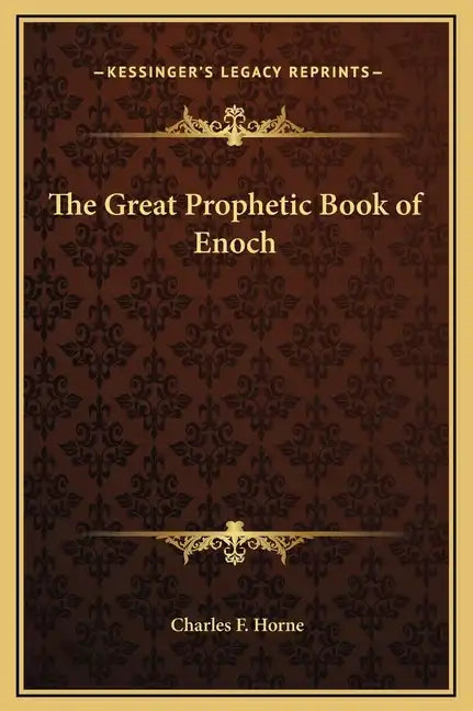 The Great Prophetic Book of Enoch - Hardcover