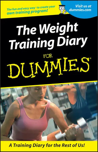 Weight Training Diary For Dummies - Paperback
