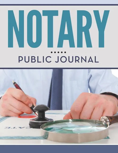Notary Public Journal - Paperback