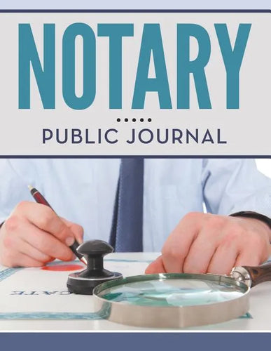 Notary Public Journal - Paperback
