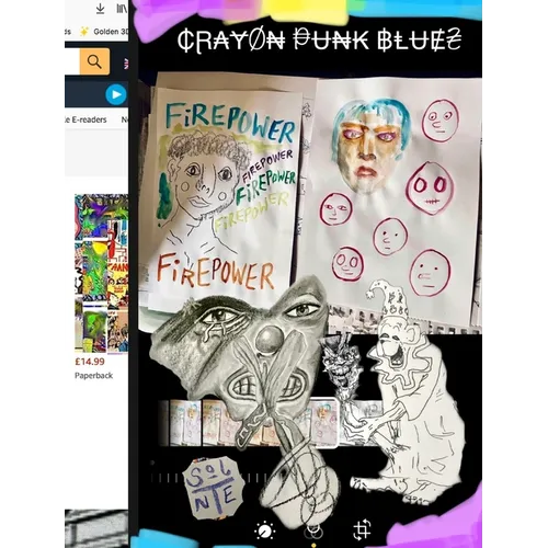 Crayon Punk Blues - Hardcover