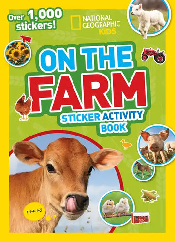 National Geographic Kids on the Farm Sticker Activity Book: Over 1,000 Stickers! - Paperback