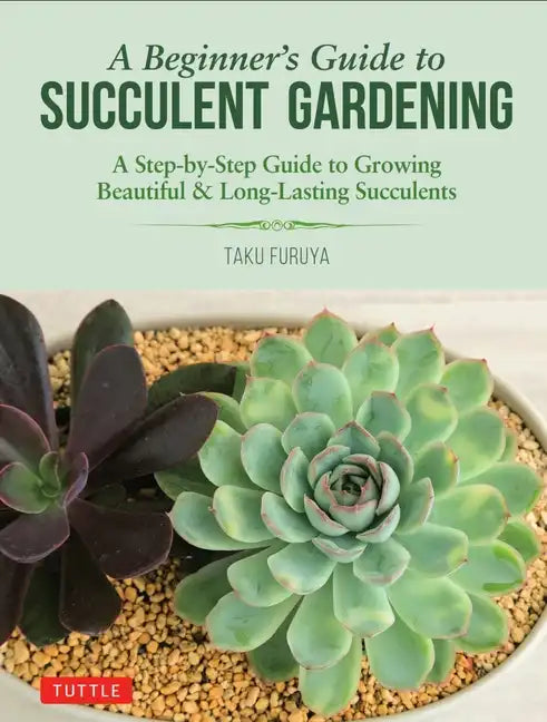 A Beginner's Guide to Succulent Gardening: A Step-By-Step Guide to Growing Beautiful & Long-Lasting Succulents - Paperback