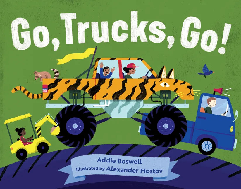 Go, Trucks, Go!: Truck Books for Toddlers 1-3 - Board Book