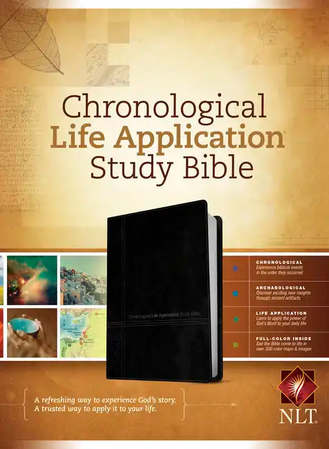 Chronological Life Application Study Bible-NLT - Imitation Leather