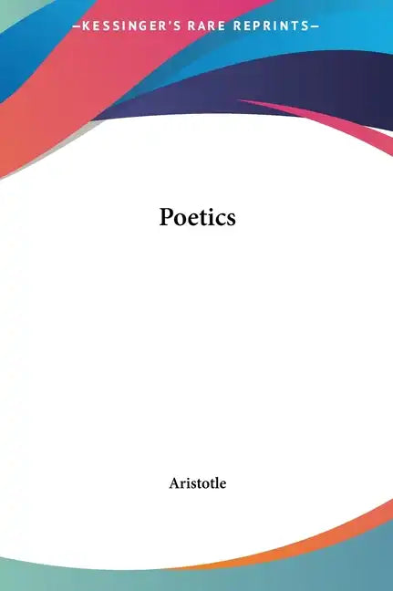 Poetics - Hardcover