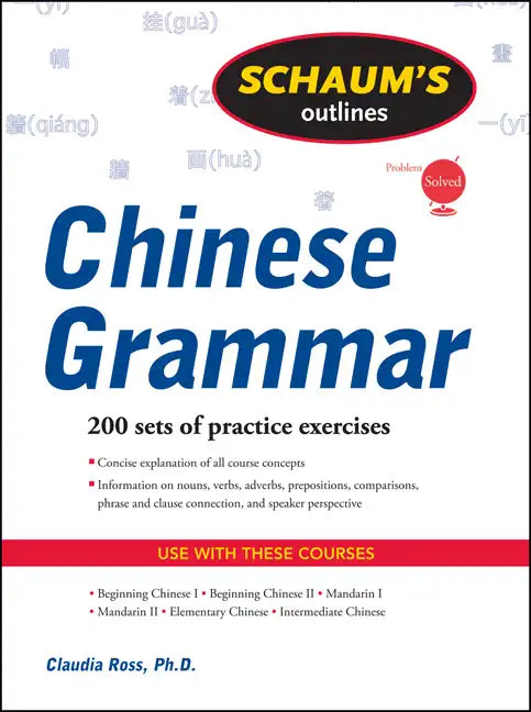 Schaums Chinese Grammar - Paperback