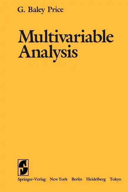 Multivariable Analysis - Paperback