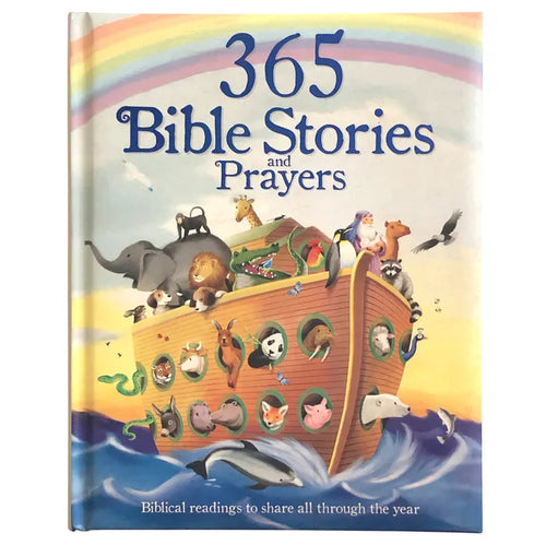 365 Bible Stories and Prayers (Little Sunbeams): Biblical Readings to Share All Through the Year - Hardcover
