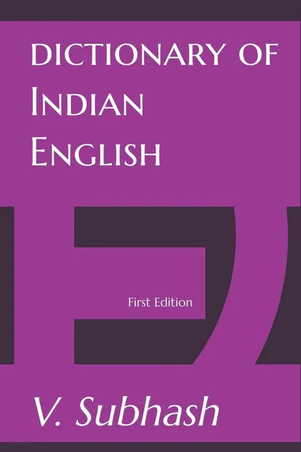 Dictionary Of Indian English - Paperback