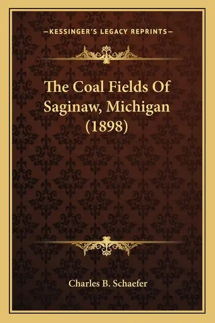 The Coal Fields Of Saginaw, Michigan (1898) - Paperback