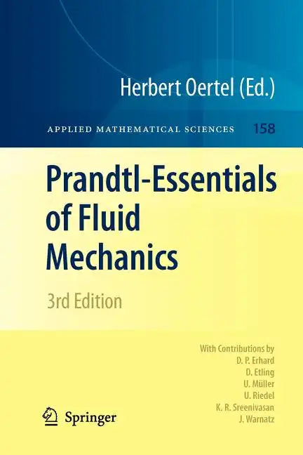 Prandtl-Essentials of Fluid Mechanics - Paperback