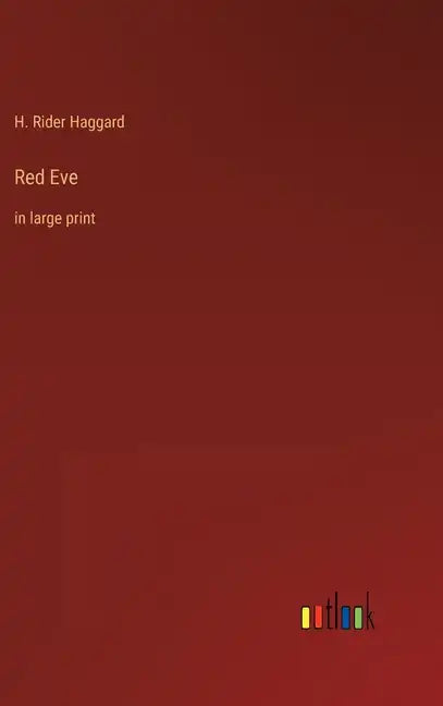 Red Eve: in large print - Hardcover