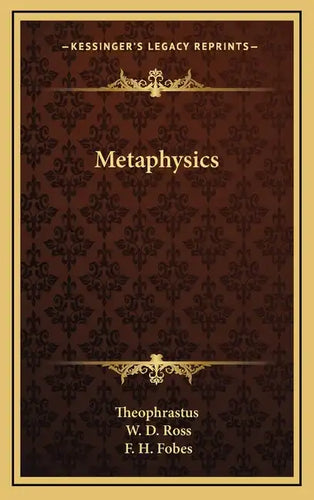 Metaphysics - Hardcover