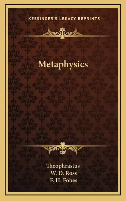 Metaphysics - Hardcover
