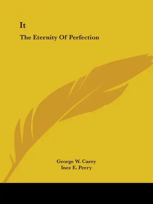 It: The Eternity Of Perfection - Paperback
