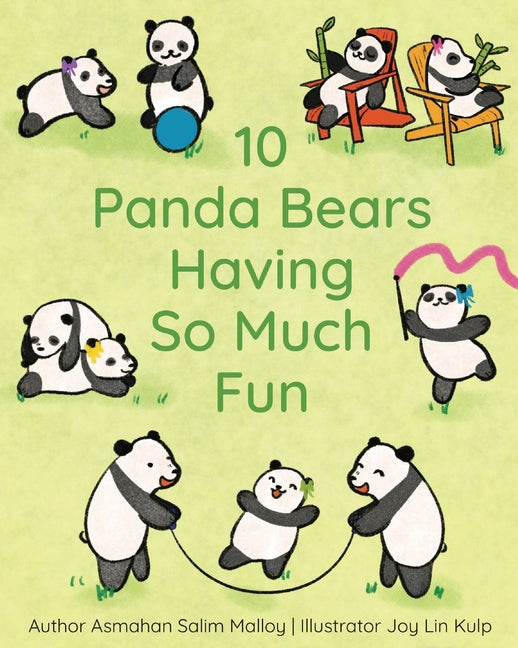 10 Panda Bears Having So Much Fun - Paperback