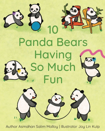 10 Panda Bears Having So Much Fun - Paperback