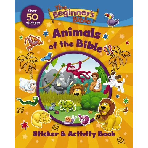 The Beginner's Bible Animals of the Bible Sticker and Activity Book - Paperback