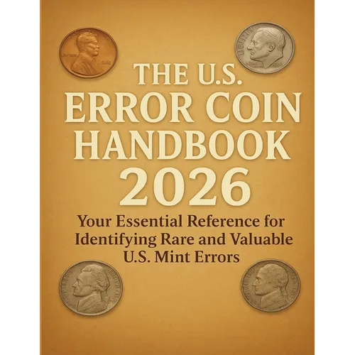 The U.S. Error Coin Handbook 2026: Your Essential Reference for Identifying Rare and Valuable U.S. Mint Errors - Paperback