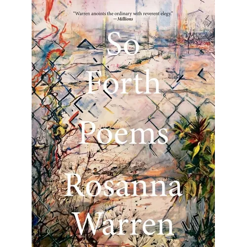 So Forth: Poems - Paperback