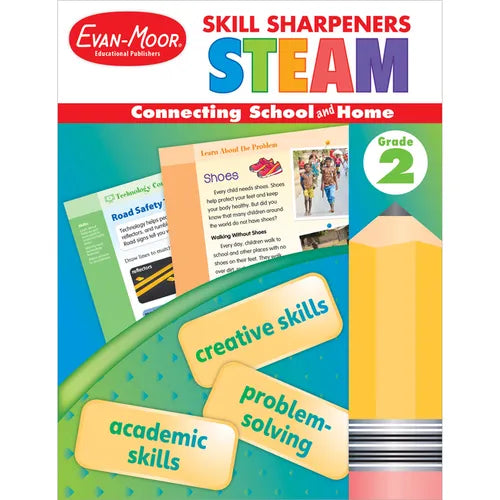 Skill Sharpeners: Steam, Grade 2 - Paperback