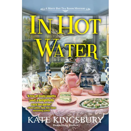 In Hot Water: A Misty Bay Tea Room Mystery - Paperback