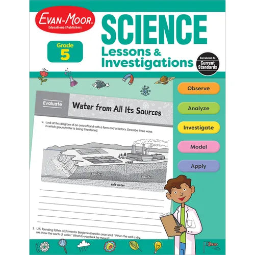 Science Lessons and Investigations, Grade 5 - Paperback