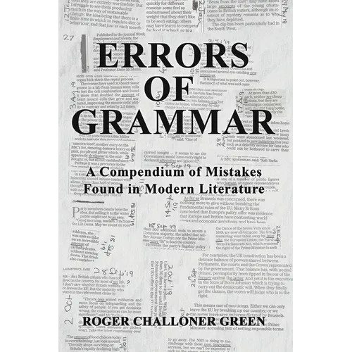Errors of Grammar - Paperback