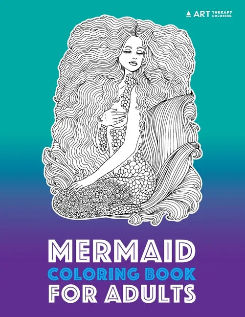 Mermaid Coloring Book For Adults - Paperback