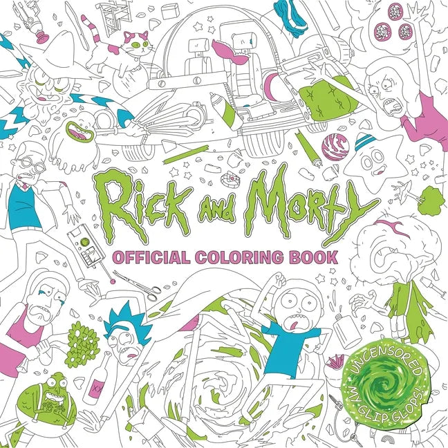 Rick and Morty Official Coloring Book - Paperback