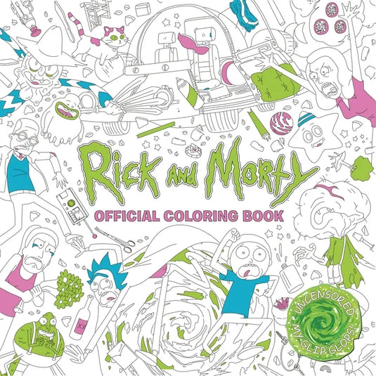 Rick and Morty Official Coloring Book - Paperback