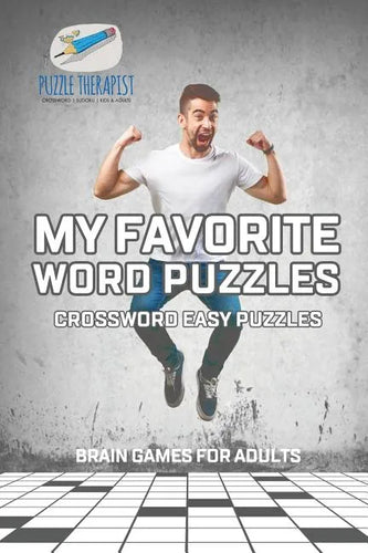 My Favorite Word Puzzles Crossword Easy Puzzles Brain Games for Adults - Paperback