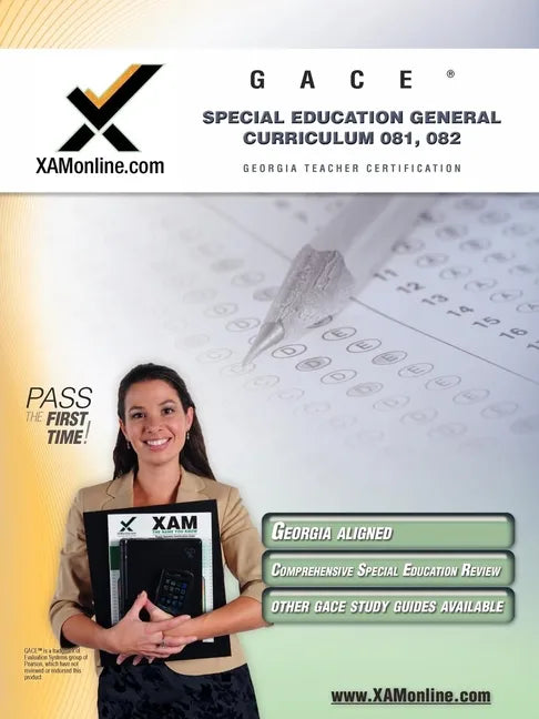 Gace Special Education General Curriculum 081, 082 Teacher Certification Test Prep Study Guide - Paperback