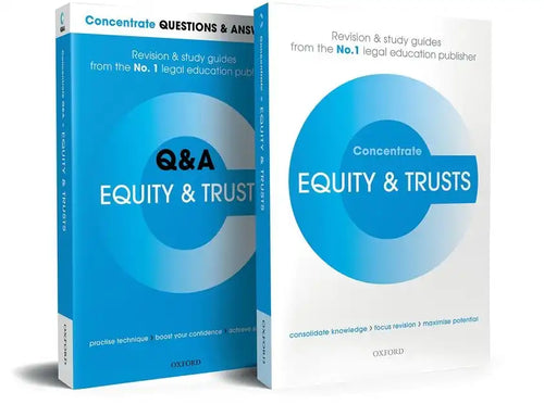 Equity and Trusts Revision Concentrate Pack: Law and Revision Study Guide - Paperback