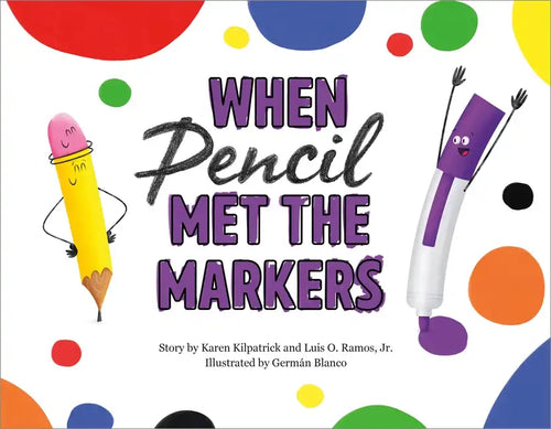When Pencil Met the Markers - Hardcover