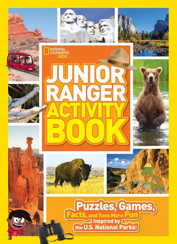 Junior Ranger Activity Book: Puzzles, Games, Facts, and Tons More Fun Inspired by the U.S. National Parks! - Paperback