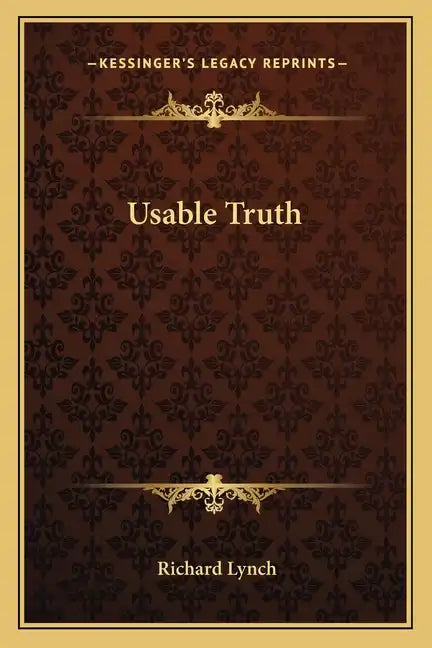 Usable Truth - Paperback