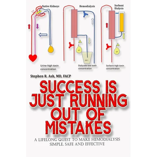 Success is just Running out of Mistakes: A Lifelong Quest to Make Hemodialysis Simple, Safe, and Effective - Hardcover
