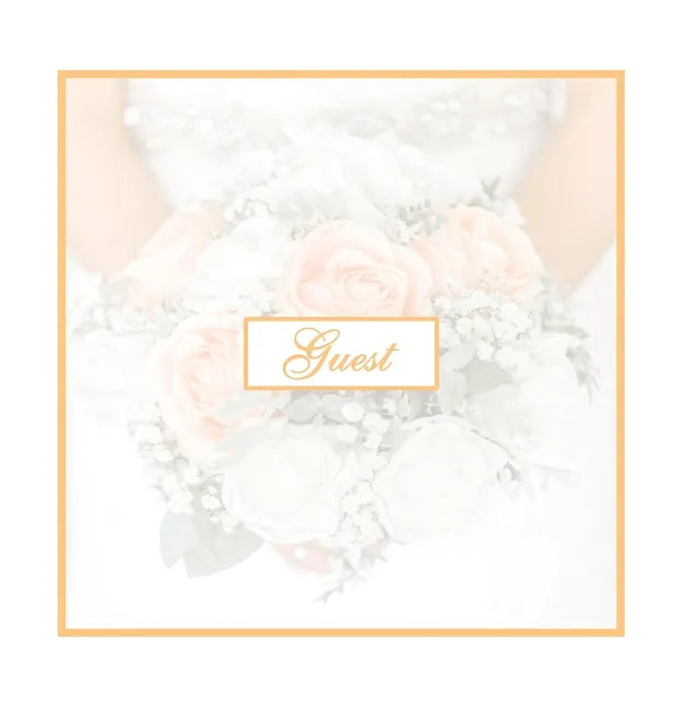 Guest Book for Weddings: Hard Cover Guestbook With 110 Pages 8.5 x 8.5 Sign In Memory Book Keepsake For Wedding Guest, Bridal Shower, Anniversa - Hardcover