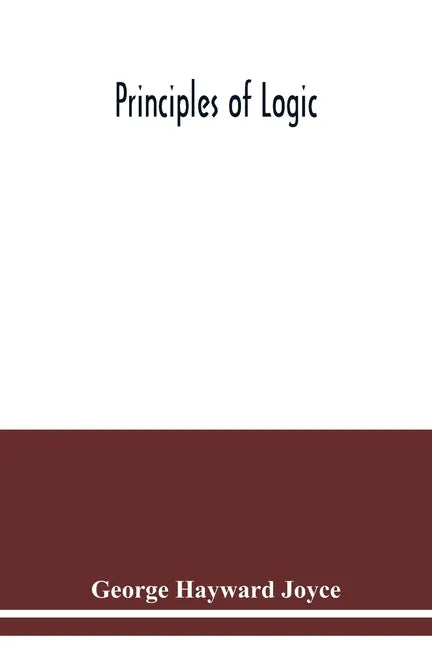 Principles of logic - Paperback