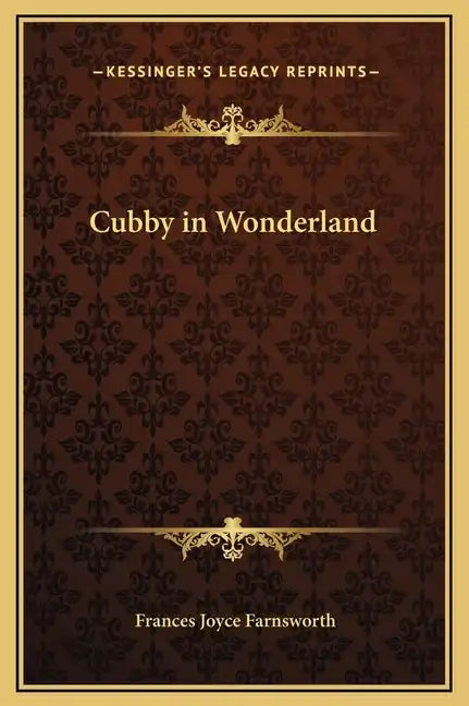 Cubby in Wonderland - Hardcover